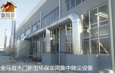木門廠家投資2000萬(wàn)建造全國(guó)首家全循環(huán)噴涂生產(chǎn)線